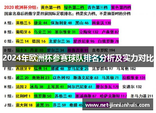 2024年欧洲杯参赛球队排名分析及实力对比