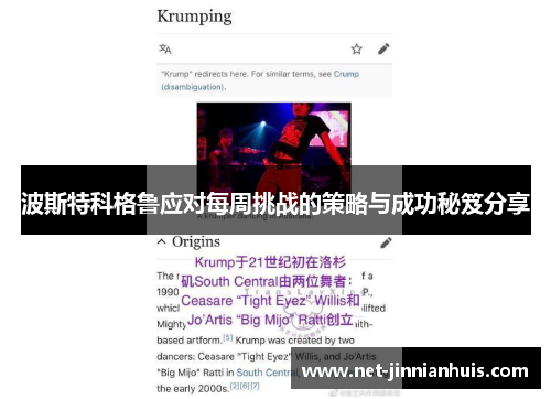 波斯特科格鲁应对每周挑战的策略与成功秘笈分享