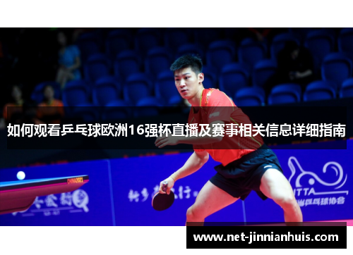 如何观看乒乓球欧洲16强杯直播及赛事相关信息详细指南